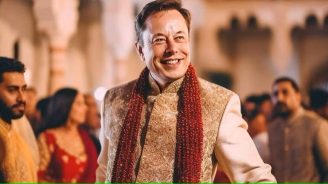 AI-Generated Images of Elon Musk as an Indian Groom Go Viral, Sparks Reaction from the Tech Billionaire