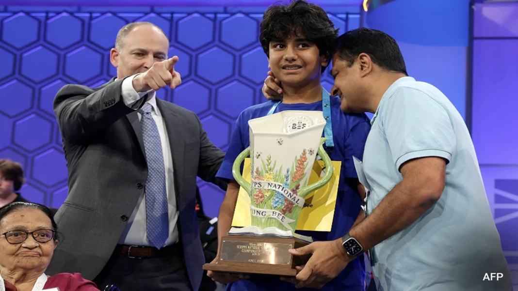 Indian-Origin Boy Wins US Spelling Bee by Correctly Spelling This 11-Letter Word.
