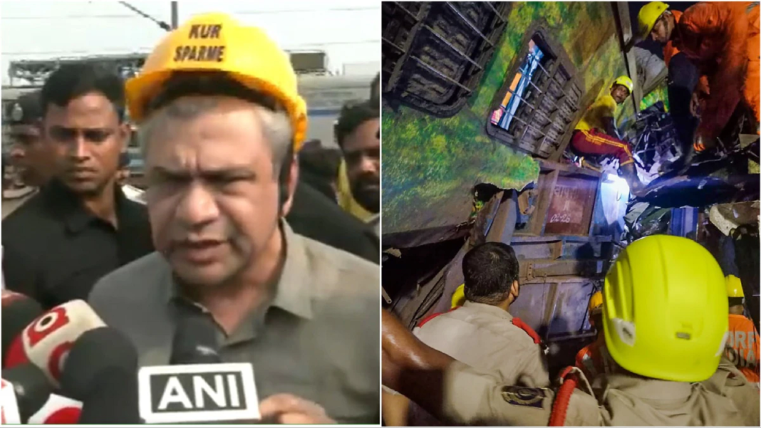 Vaishnaw visits Odisha train accident site, says main focus now is rescue & relief operations