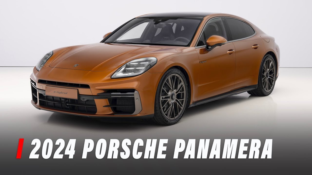 Porsche Unveils 2024 Panamera A Glimpse into the Third Generation